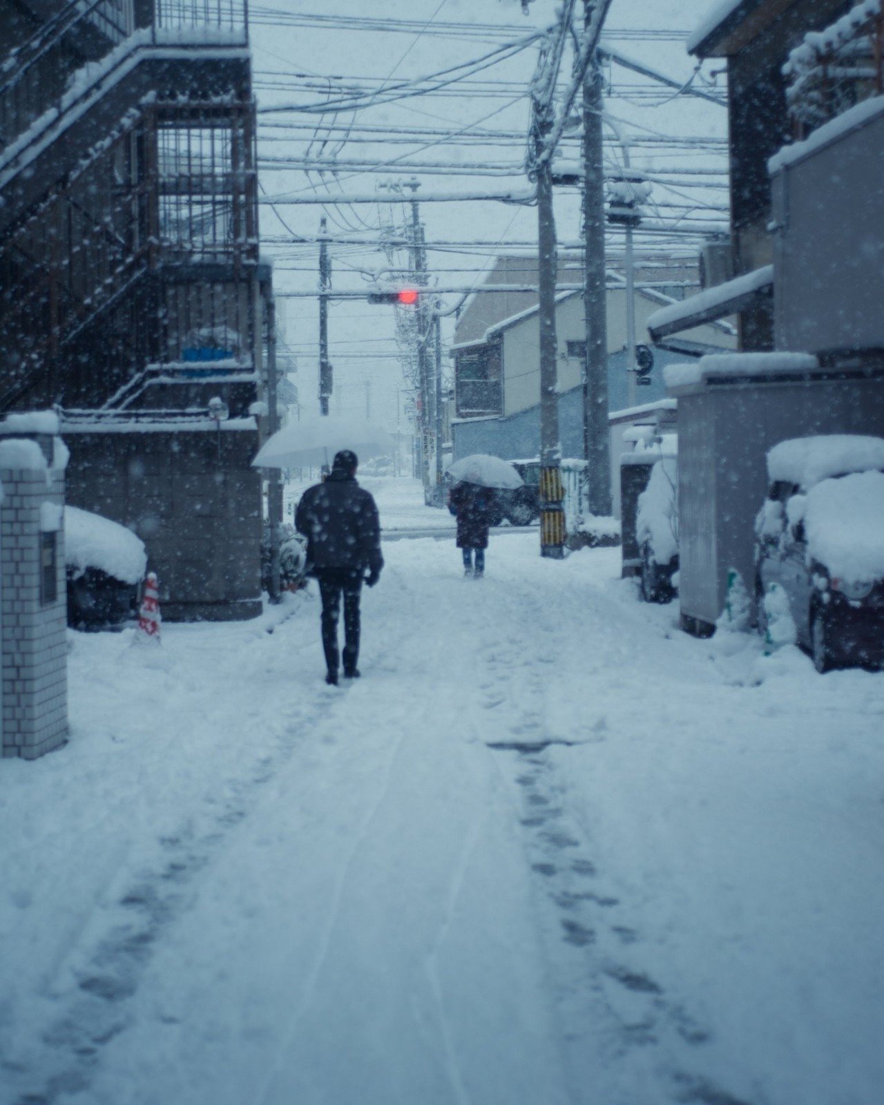 港町に積もった雪 おにくちゃん Note