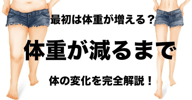 なぜ痩せたくて運動し始めたのに 体重が増えるのか 筋肉痛 むくみなど痩せるまでに体の中で起こる変化を完全解説 Tatsuya Takaine Muscle Watching Note