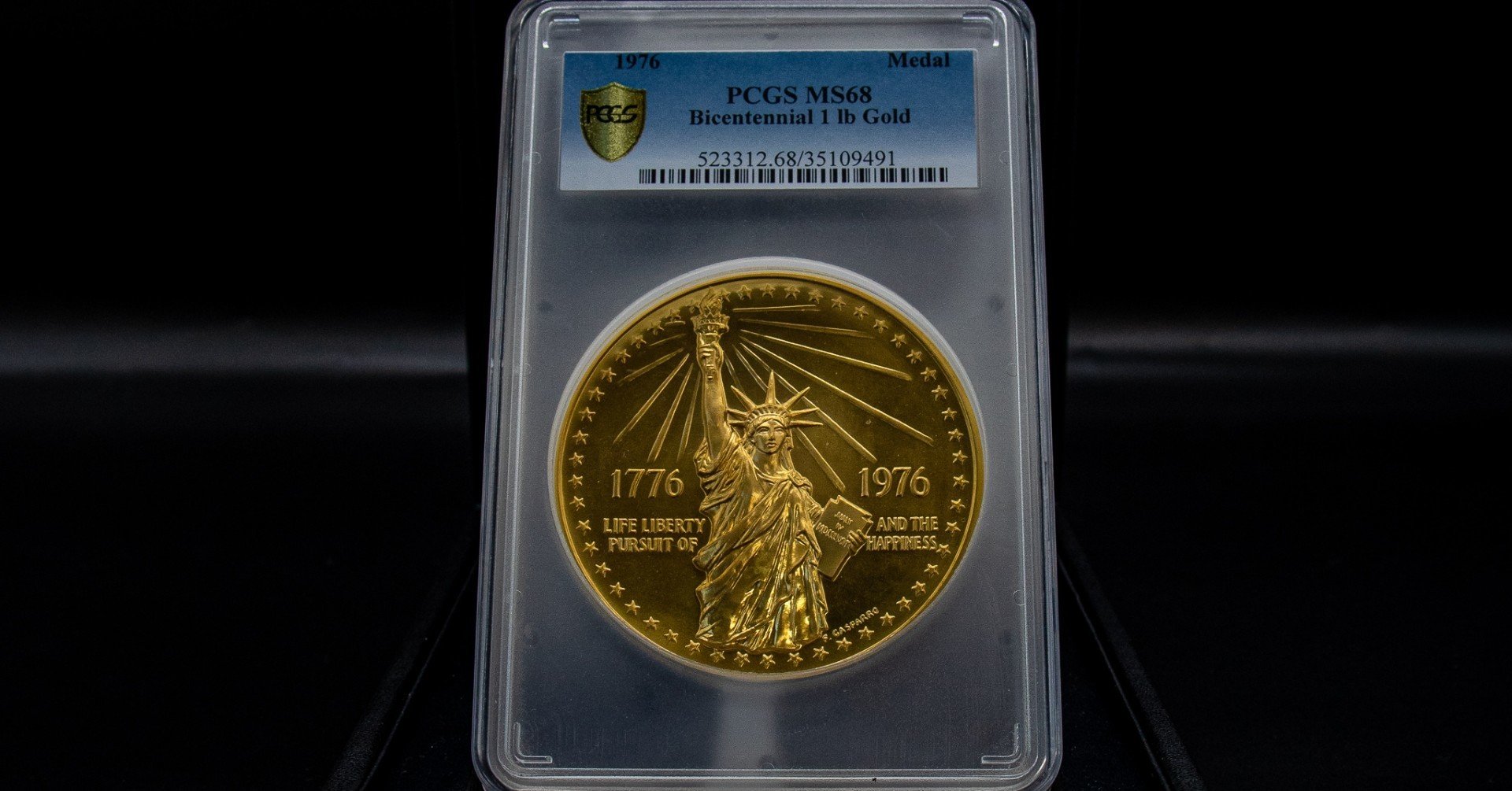 【安心発送】 アメリカの超大型金メダル。金価値に振り回された悲劇の コレクション