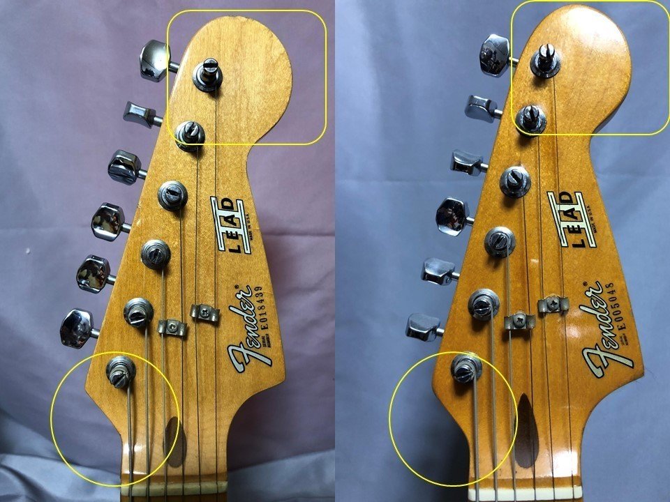 Fender LEAD Series（新旧）の個体差（追記：2021/1/20）｜田村六蔵