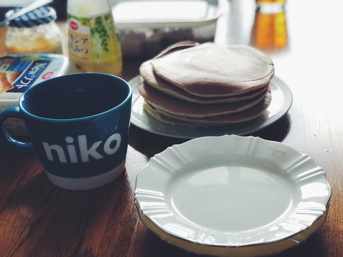 ホットケーキの写真。