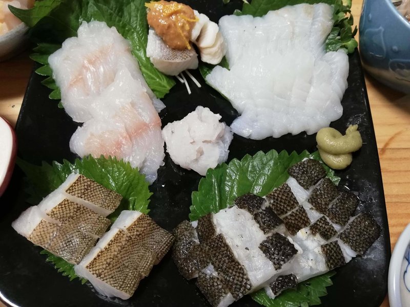石巻で釣ったマコガレイとアイナメを食べる Gim Kondo Note