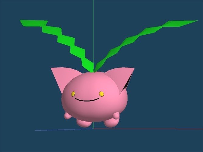 Mmdモデルを作る超初心者の作業記録メモ 19 ポケモンシリーズ もにゃ Note