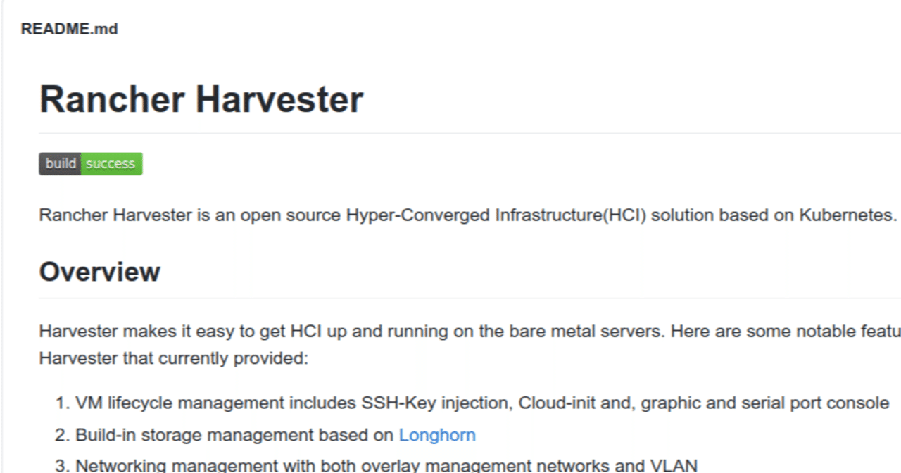 Rancher Harvesterでk8sから仮想マシンを管理する｜RYoMa_0923｜note