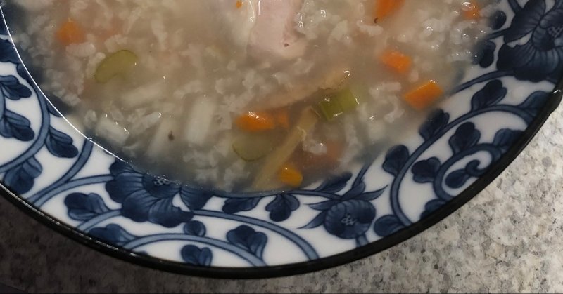 はじめてのインスタントポット： 中華がゆ（Chicken Congee)