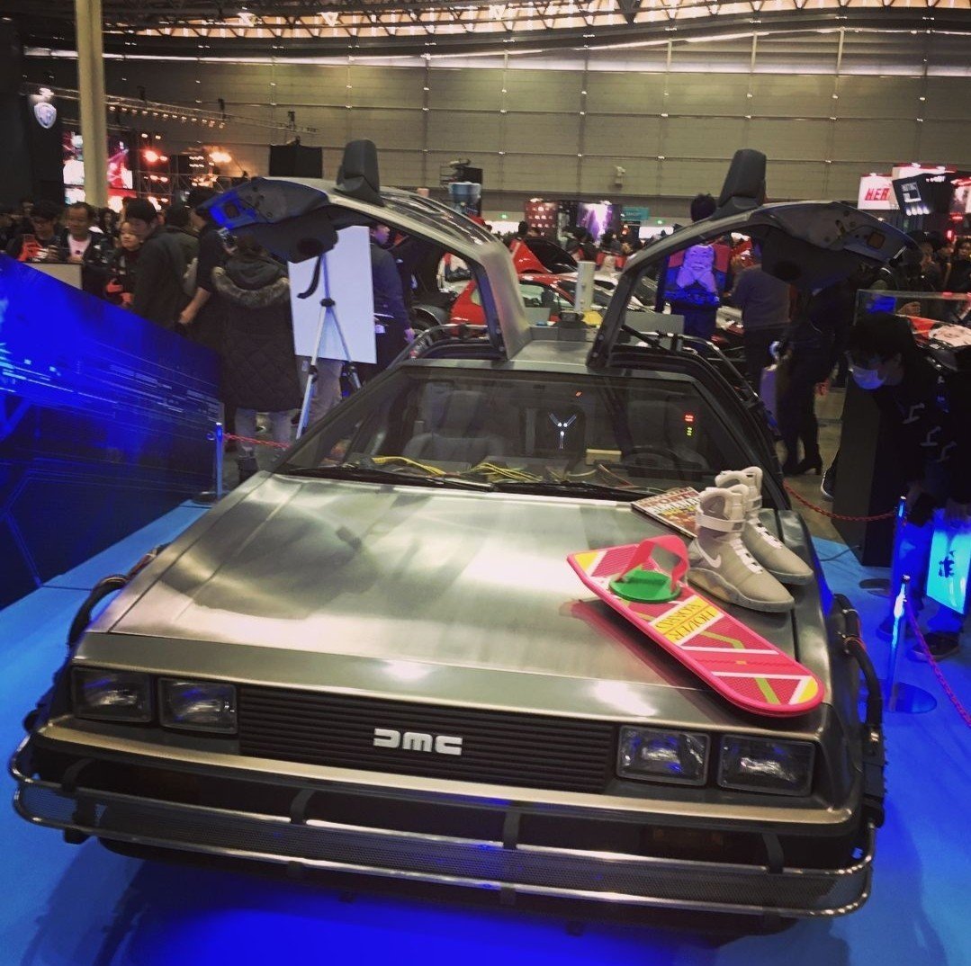 好きな映画の乗り物 デロリアン タイムマシン Kappe Note