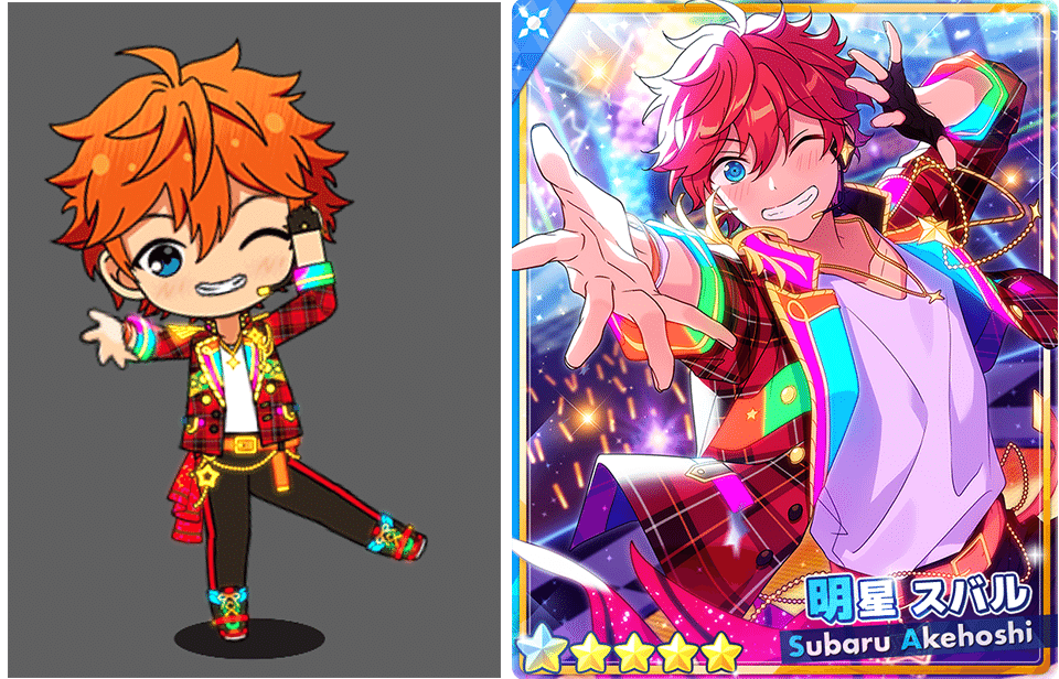 あんさんぶるスターズ！！『光る！スバル』のSD☆5開花後モーションが