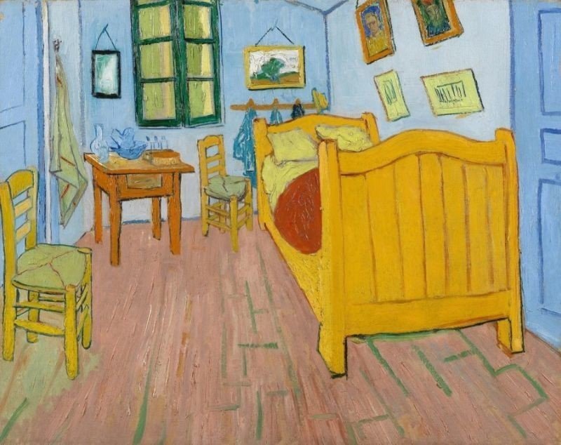 Adam Lister アダムリスター　Gogh Bedroom ゴッホ　寝室 Adam Lister アダムリスター Gogh Bedroom ゴッホ 寝室