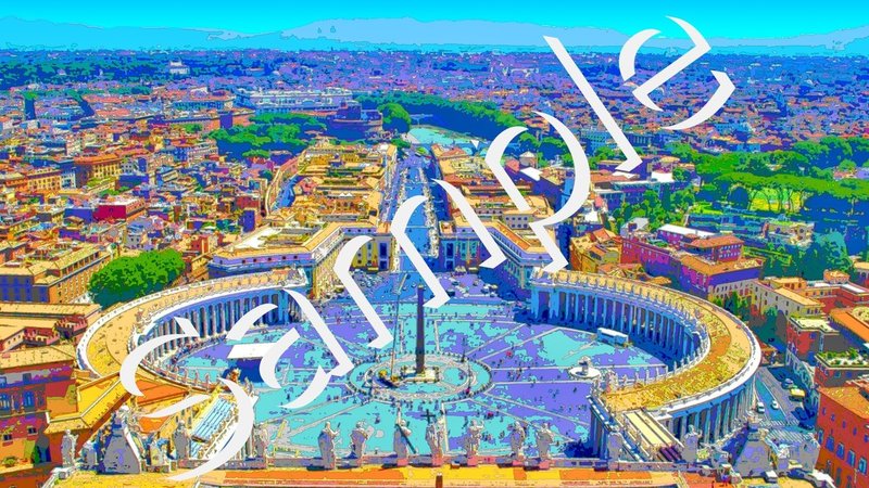 Pc スマホ用壁紙 バチカンからみたローマの風景 作品no 031 Gallery Misutawo Note