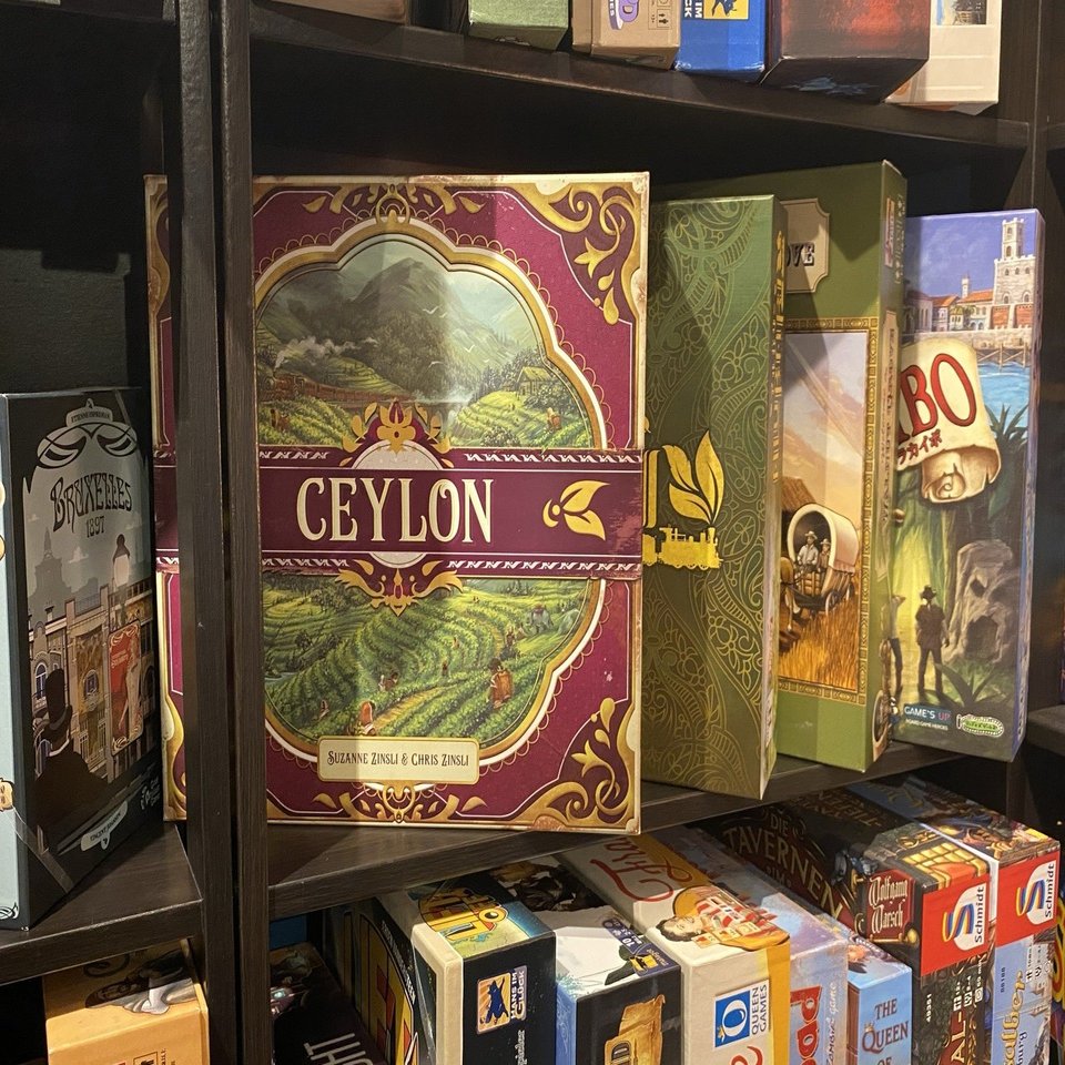 ボードゲーム　セイロン (Ceylon) [日本語訳付き] セイロン 日本語説明書付き ボードゲーム レア 希少 CEYLON