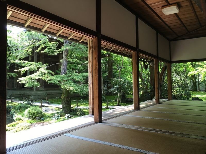 美しい緑の世界は静寂の世界だった」 京都 蓮華寺｜ねじり