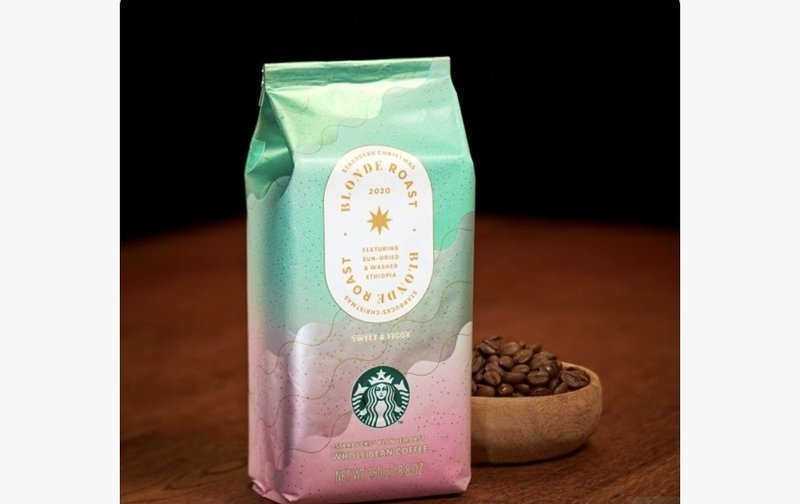 コーヒーメモ 71 スターバックスクリスマスブロンドロースト まなみん Note