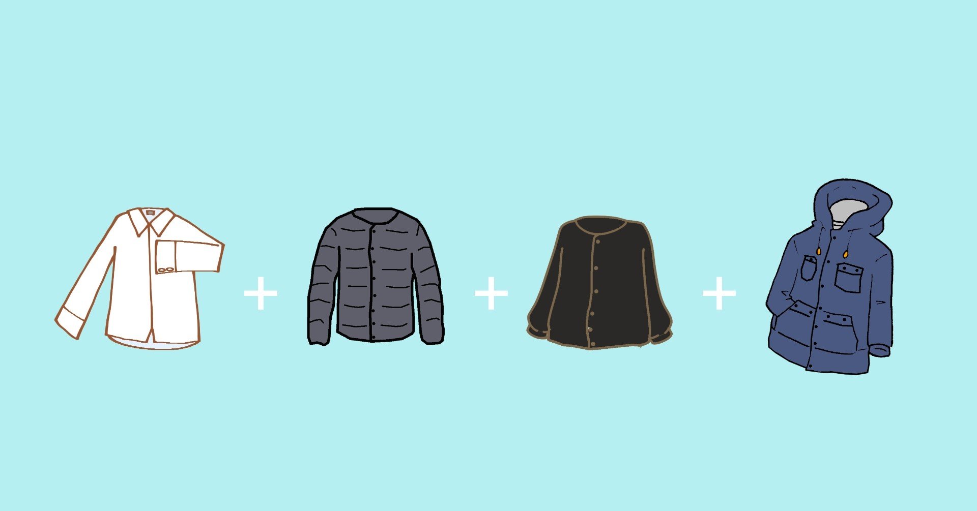 最強のアウターは薄手がいいという話 だいず Note