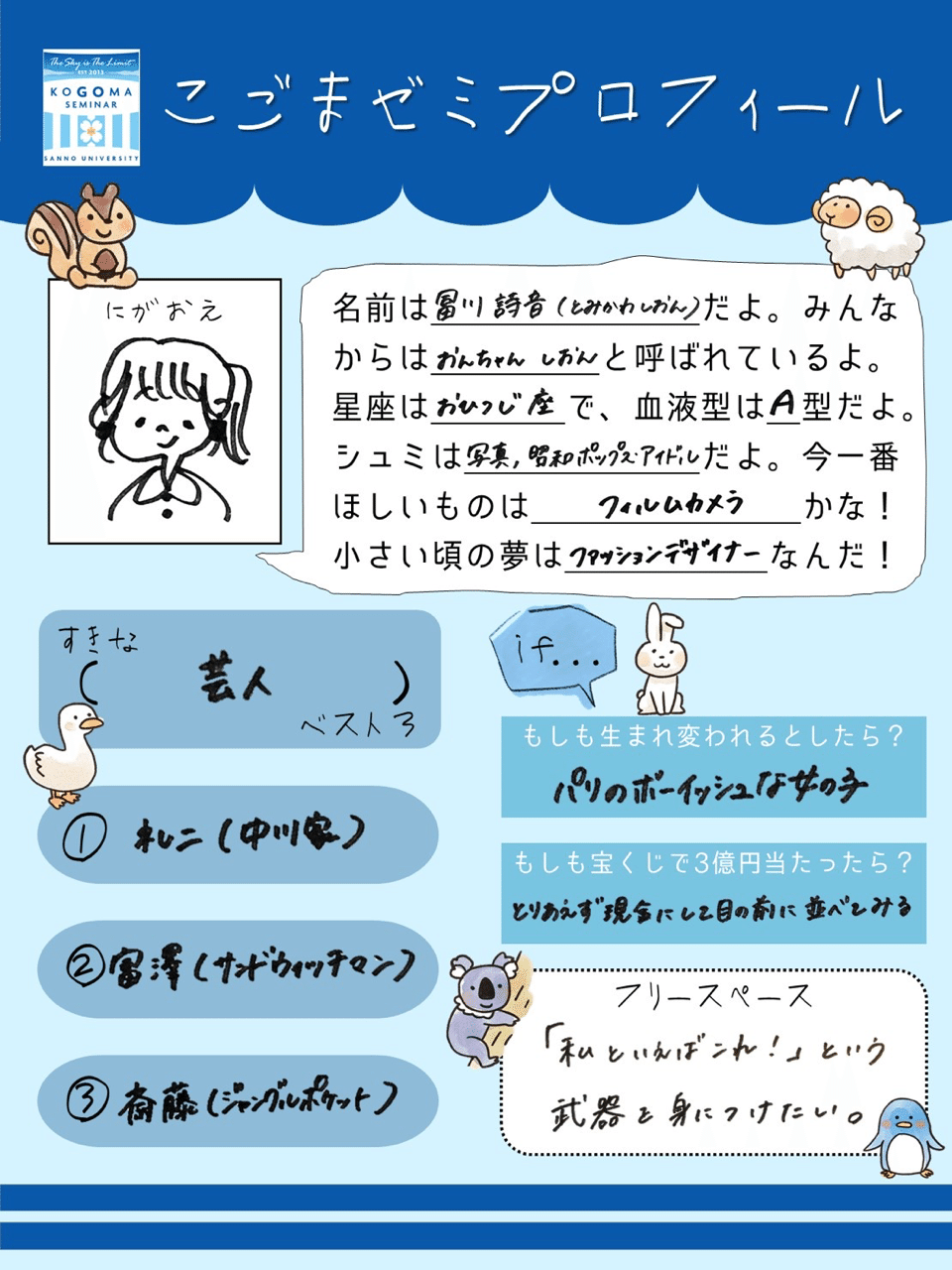 小々馬ゼミプロフィール第5回！｜アゲミ! @ワカモノ研究所