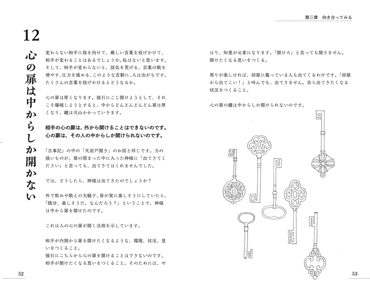 12 心の扉は中からしか開かない