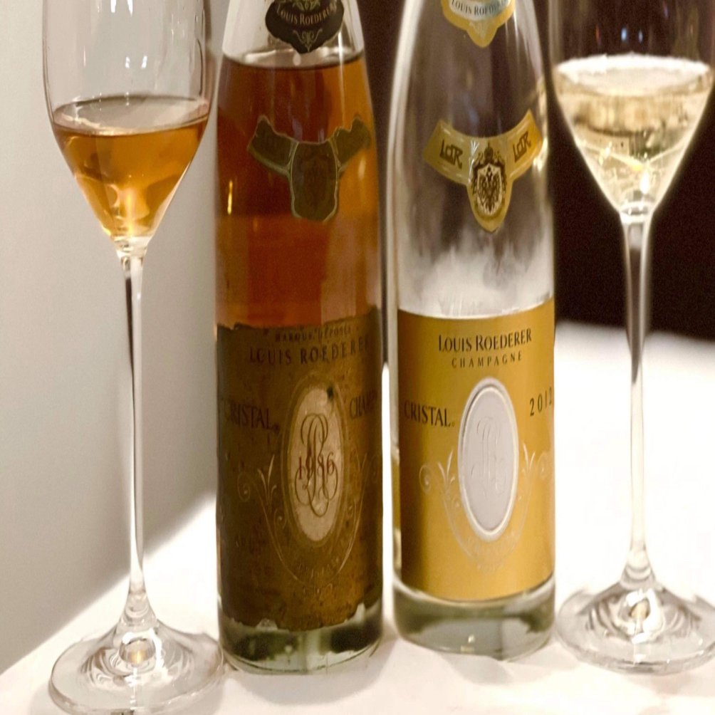 ルイ ロデレール クリスタル〜1986年と2012年の比較テイスティング