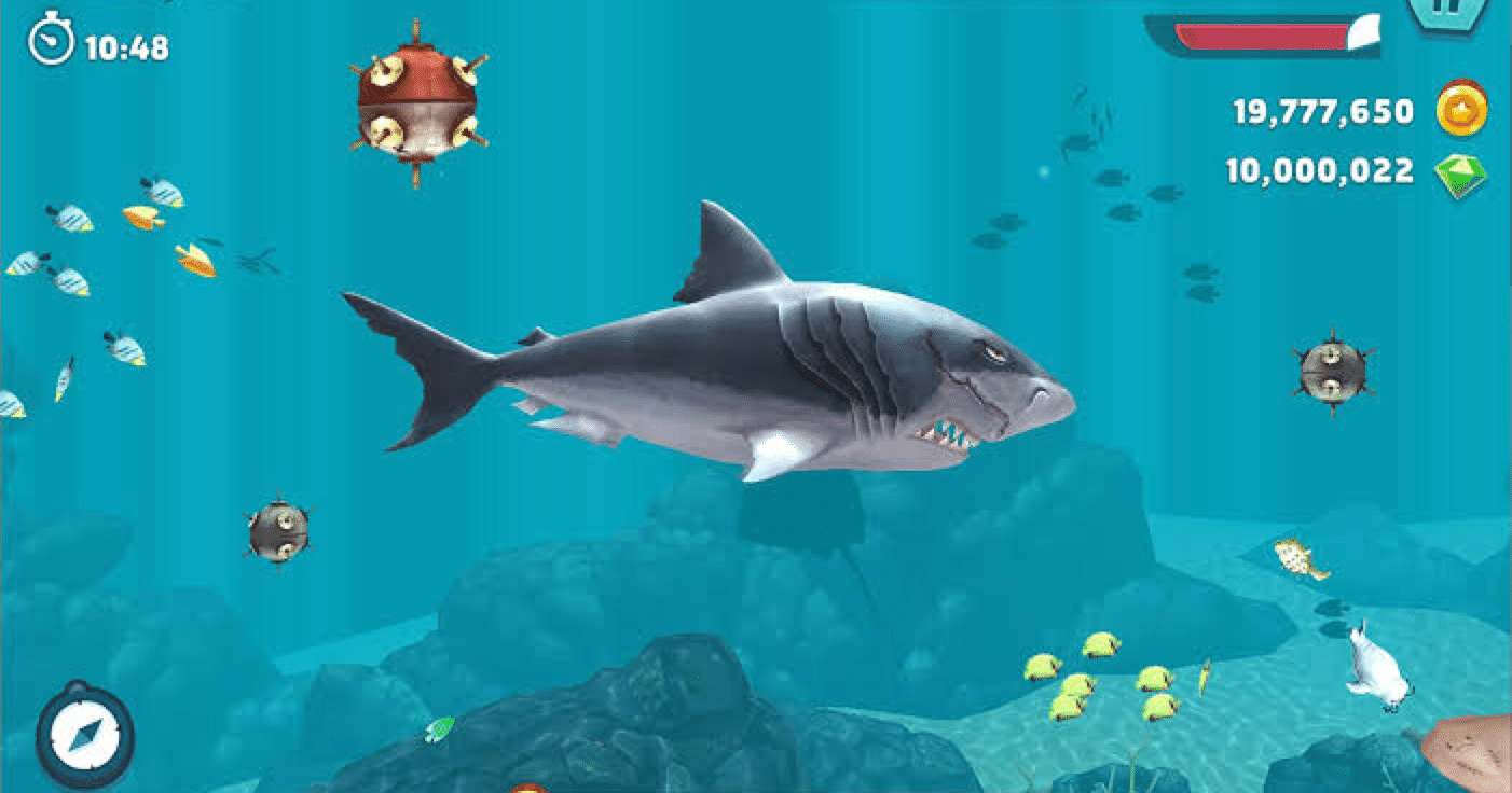 サメを操り食べまくるバカゲー ハングリーシャーク Shukua Note