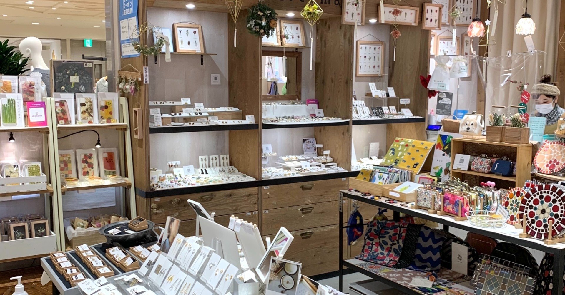 Creema Store ルミネ新宿店に出展してみて Juniper ジュニパー Note