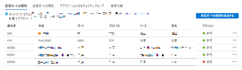 ポート許可