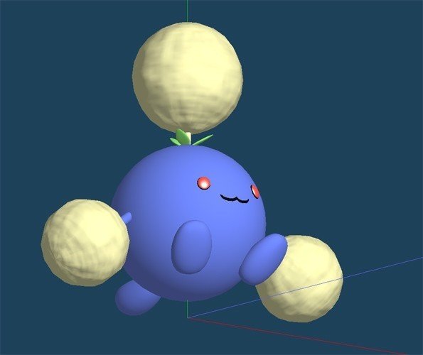 Mmdモデルを作る超初心者の作業記録メモ 19 ポケモンシリーズ もにゃ Note Mmdモデルを作る超初心者の作業記録メモ 19 ポケモンシリーズ もにゃ Note