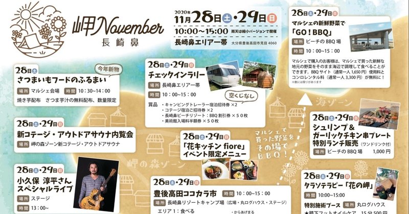 【”地方共創”のリアル】 イベント「岬November 」を終えて in長崎鼻ビーチリゾート