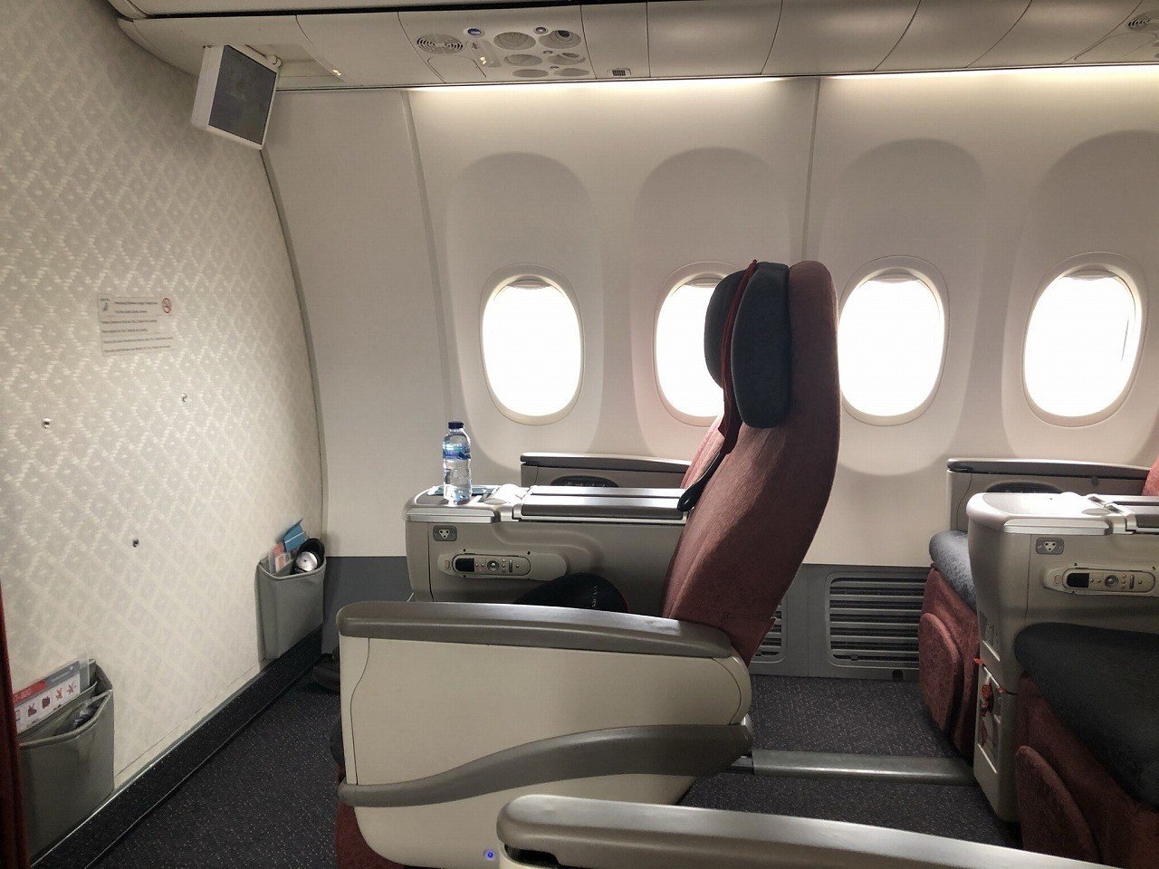 インドネシア渡航】ガルーダ・インドネシア国内線ビジネスクラス体験