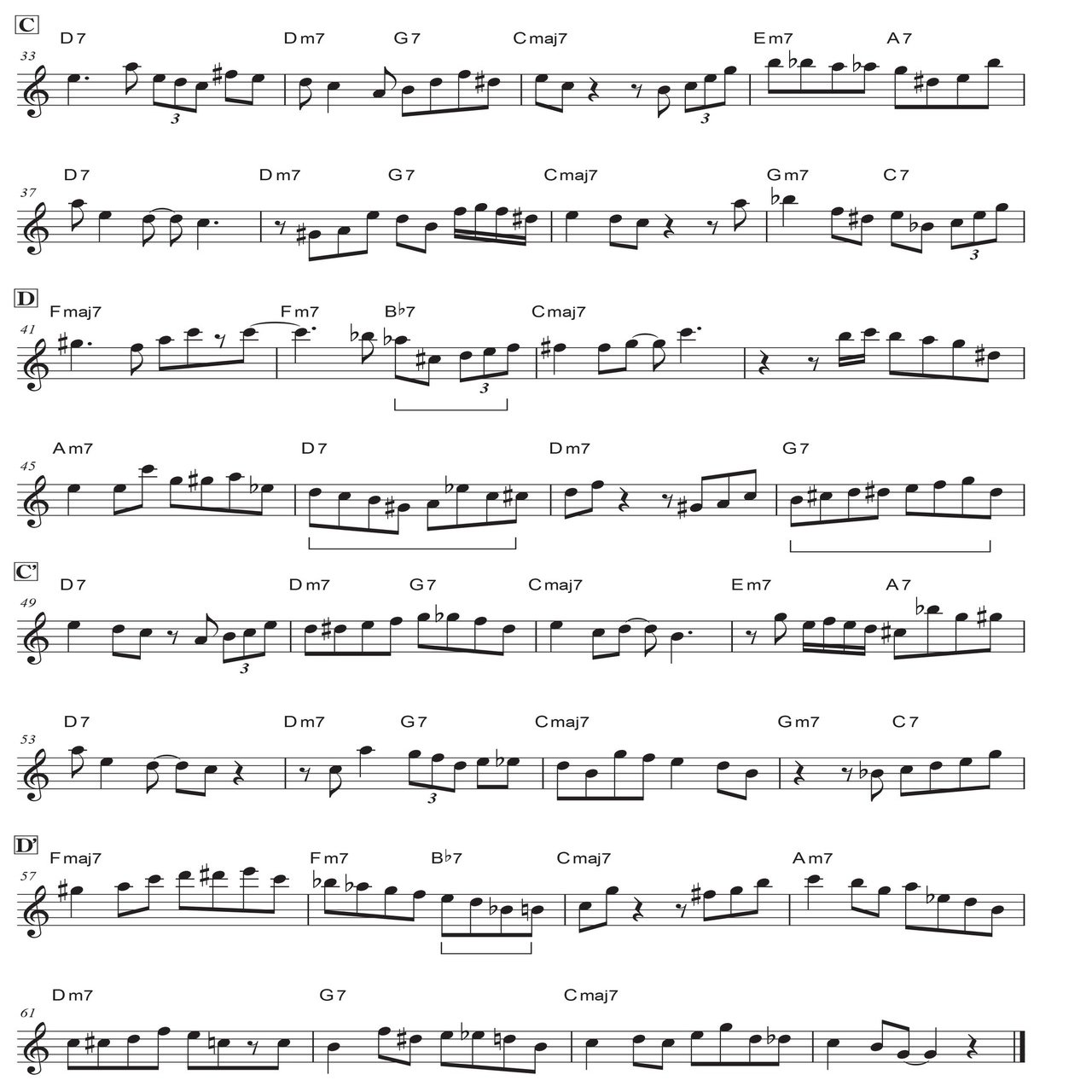 アルトサックス「But Not For Me」でスケール練習｜加度 克紘