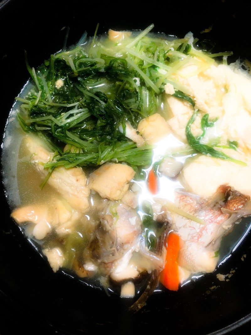 コスパ最強 鯛のあら鍋 骨の髄まで絞りとれ 東のテツ 体に良いから健康になるのではない 気持ちいいから健康になるんだ Note コスパ最強 鯛のあら鍋 骨の髄まで絞りとれ 東のテツ 体に良いから健康になるのではない 気持ちいいから健康になるんだ Note