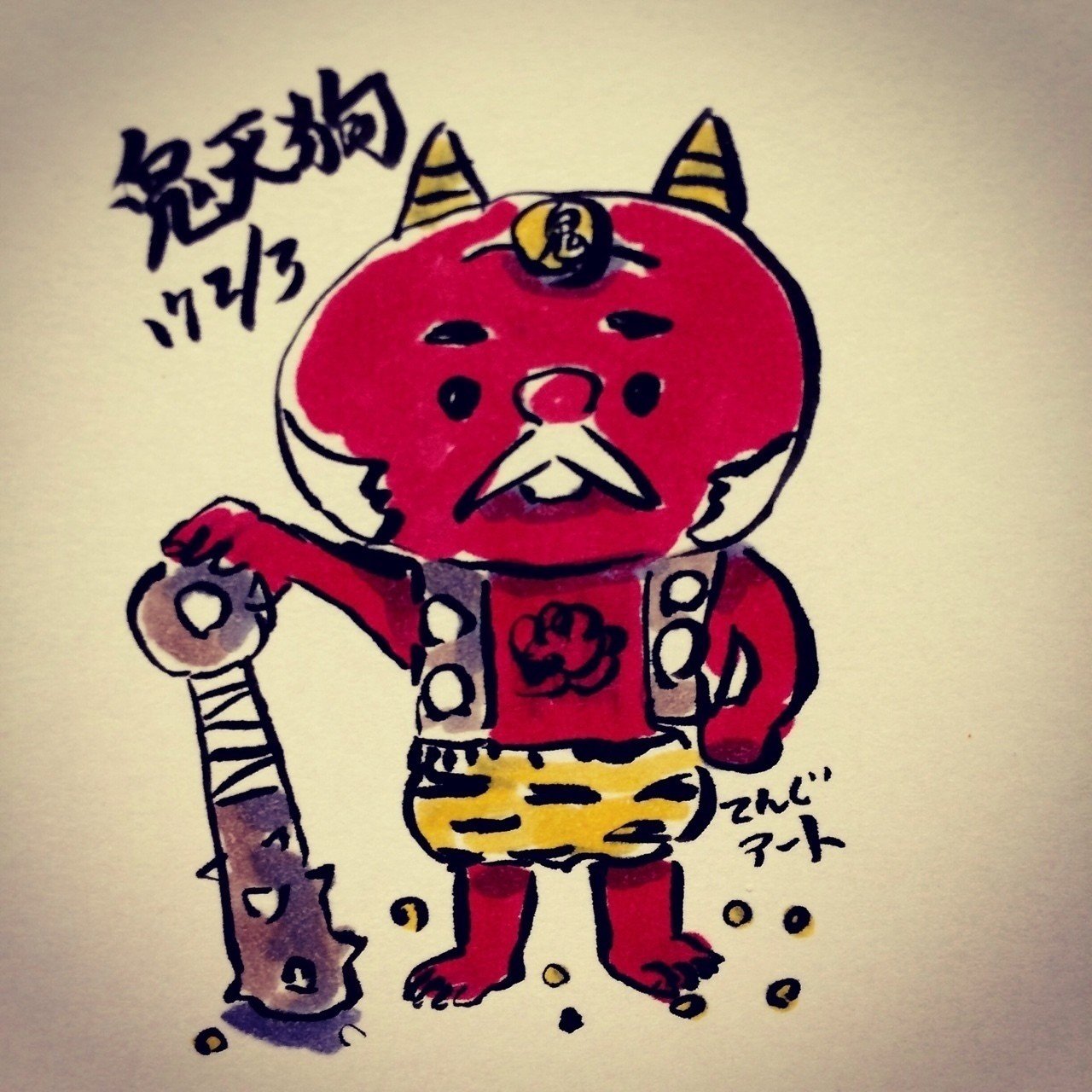 Bird Tengu / Tengu Art / 2024 てんぐアートの「鳥天狗」。鳥が