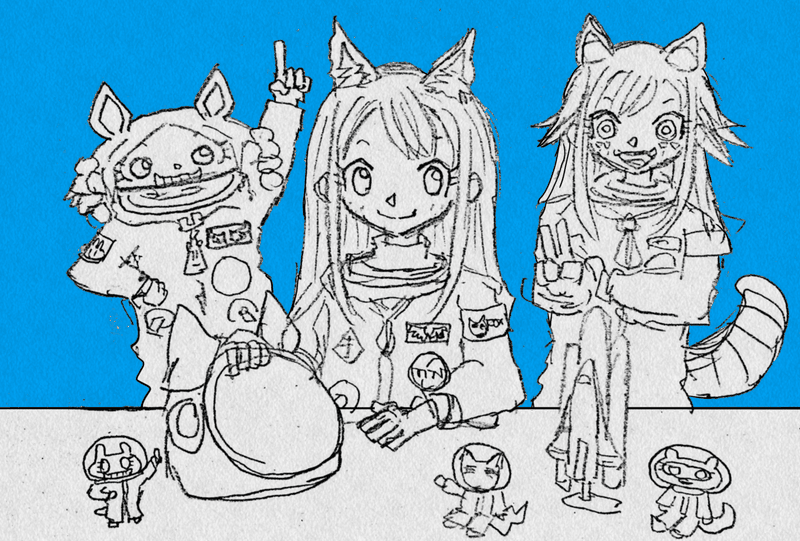 To The Space 下書き 黄色ネジ Note