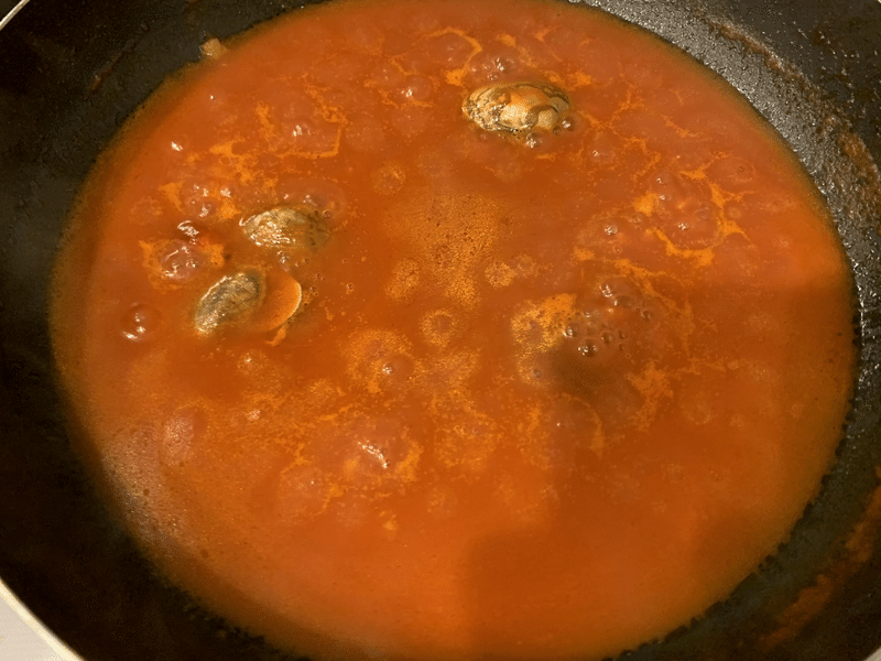 とにかくqolを向上したい人のムール貝とあさりのトマトクリームパスタと 白菜とブルーチーズのサラダ とにかく食でqolを向上したい人のブログ Note とにかくqolを向上したい人のムール貝とあさりのトマトクリームパスタと 白菜とブルーチーズのサラダ とにかく食でqolを向上したい人のブログ Note