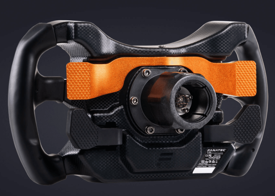 FANATECのCSL Elite McLaren（マクラーレン） GT3 V2ステアリングの 