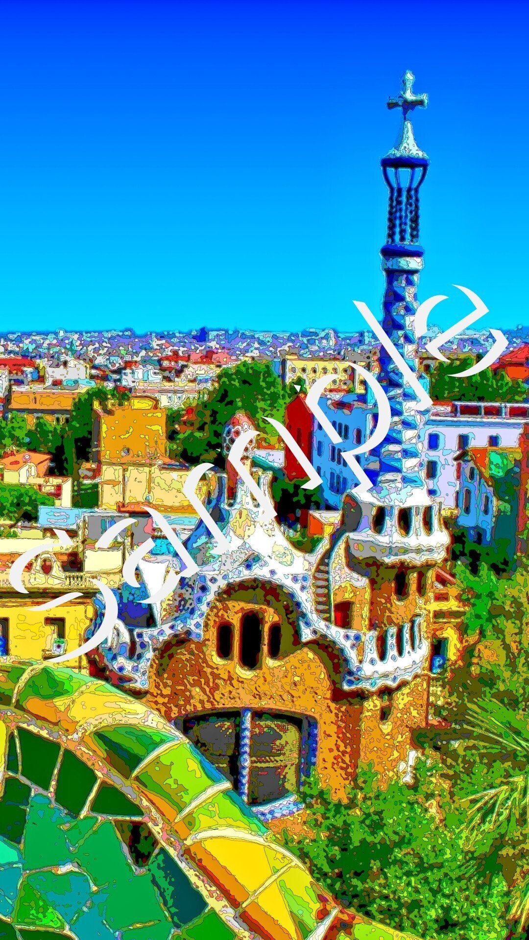 Pc スマホ用壁紙 スペイン グエル公園とバルセロナの街並み 作品no 038 Gallery Misutawo Note Pc スマホ用壁紙 スペイン グエル公園とバルセロナの街並み 作品no 038 Gallery Misutawo Note
