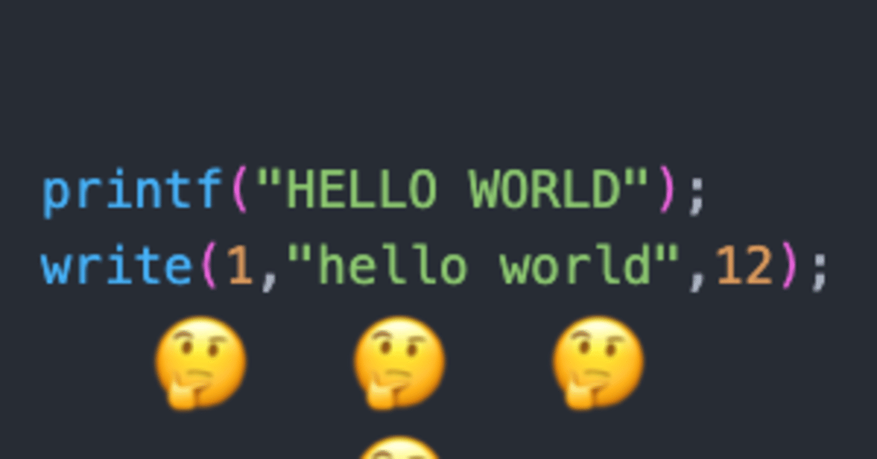 C言語 Writeとprintf くらべてみました Kawataku Note