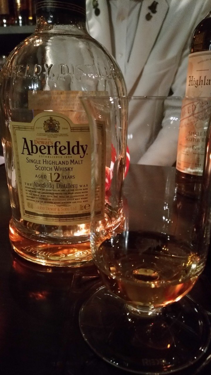 No 49 Aberfeldy 12年 旧ボトル テイスティング おばちゃん カクテル ウイスキー研究家 Note