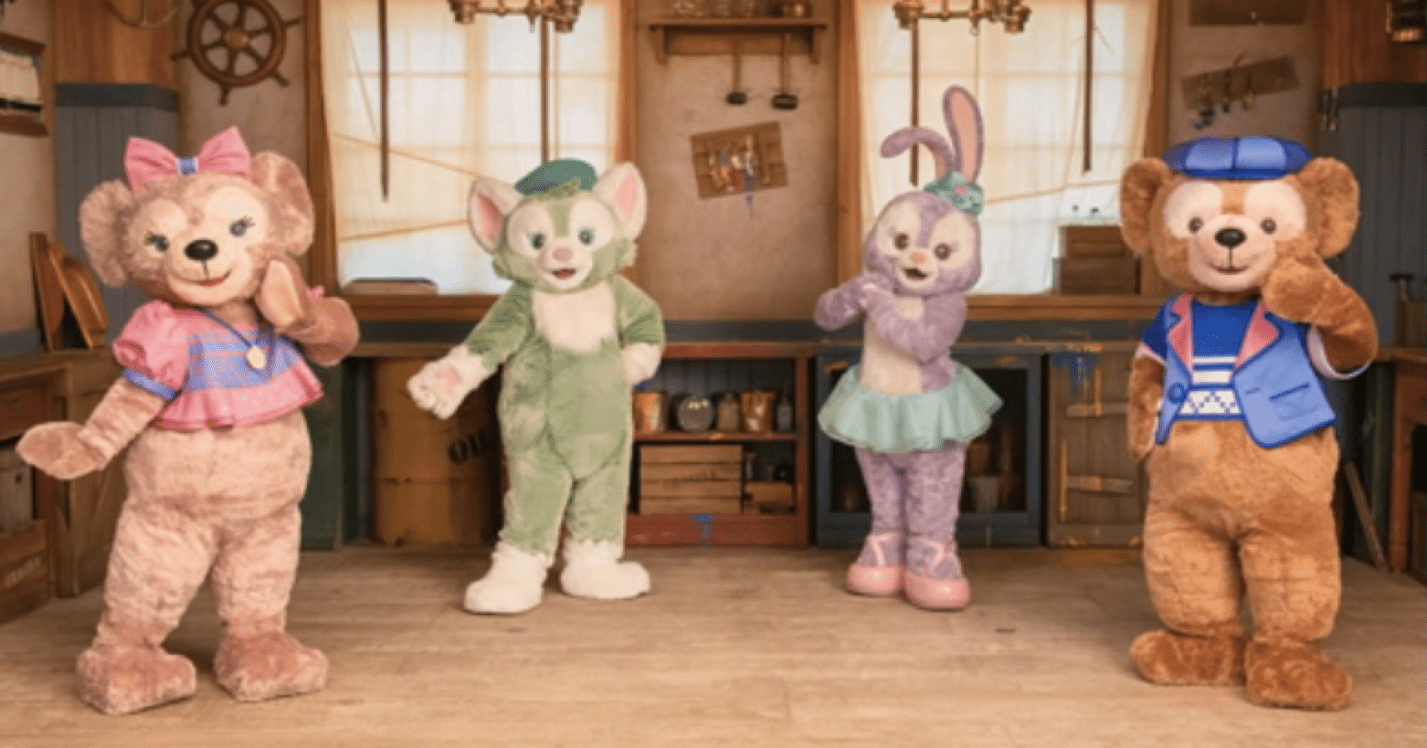 バケーションパッケージ20周年ダッフィーとステラ・ルーのセット 東京