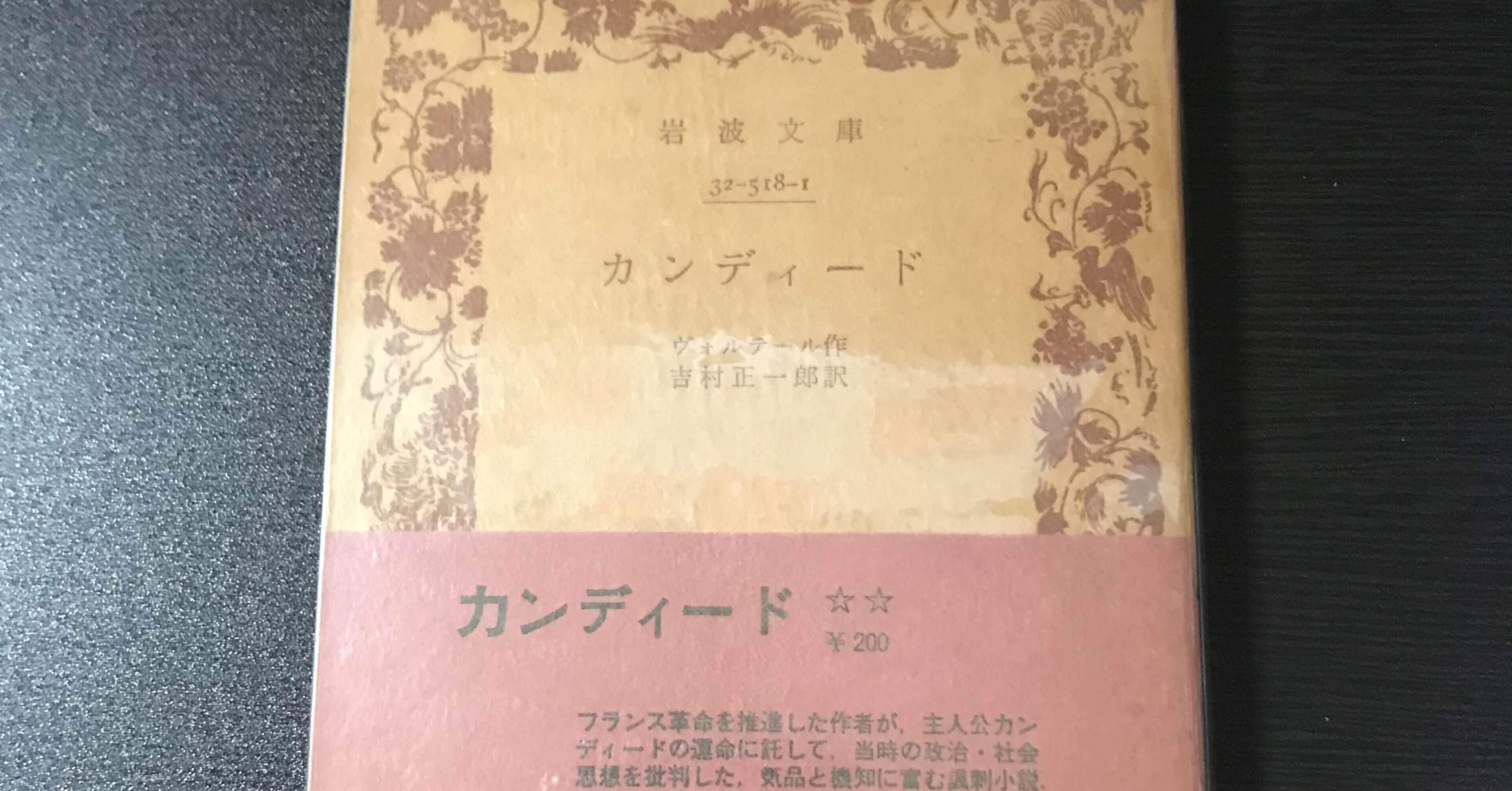書評 ヴォルテール カンディード ｋｉｎｇ王の読書遍歴 Note