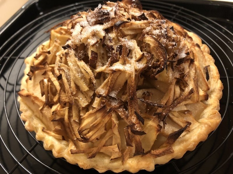 2種類の切り方のりんごで作るアップルパイ ゆのきりょうこ Note