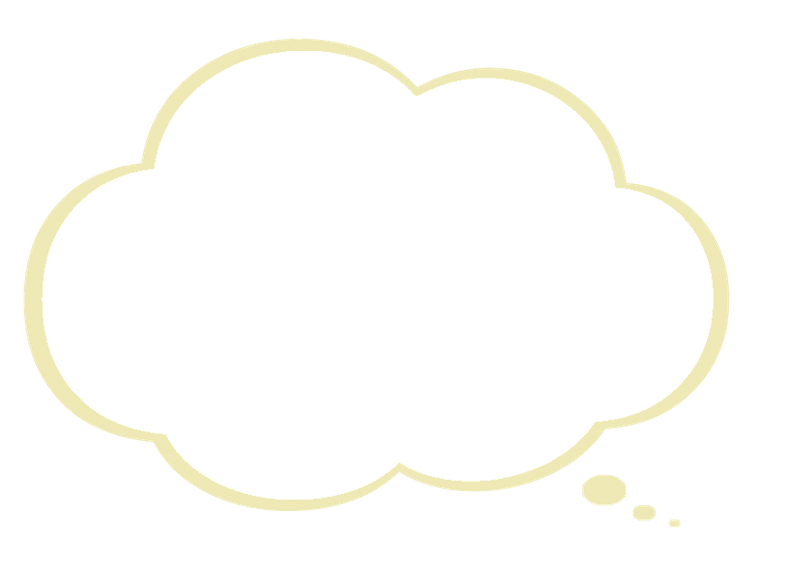 もこもこ縁取り吹き出しシリーズ ゆめのもり Note