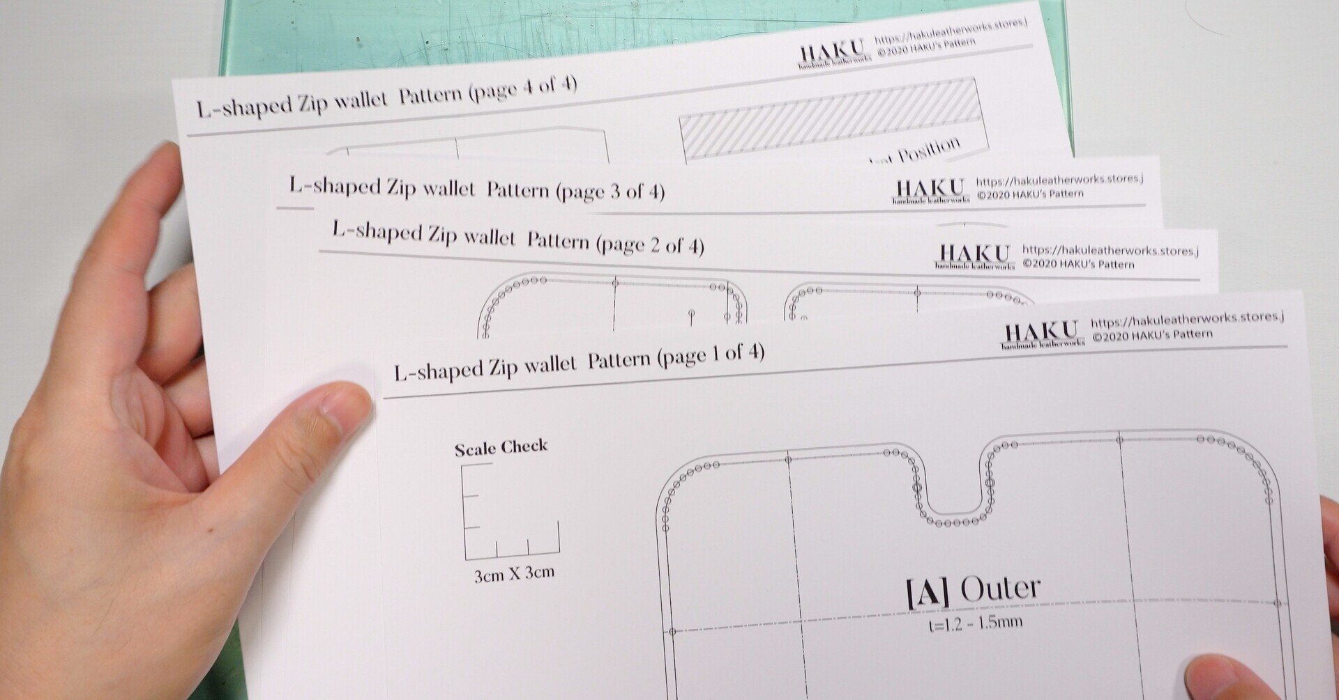 型紙の販売をはじめます。｜HAKUのひとりごと