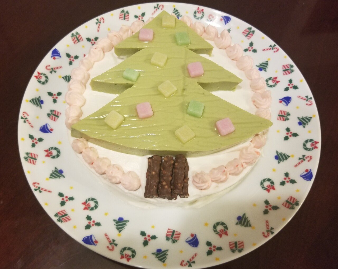 美味しい 可愛いクリスマスツリー ケーキ わこママ Note