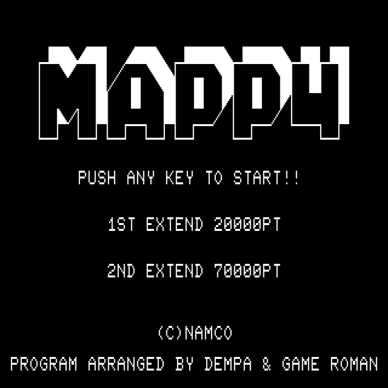 パソコンゲームの思い出・MZ-700版『マッピー』｜つかさん