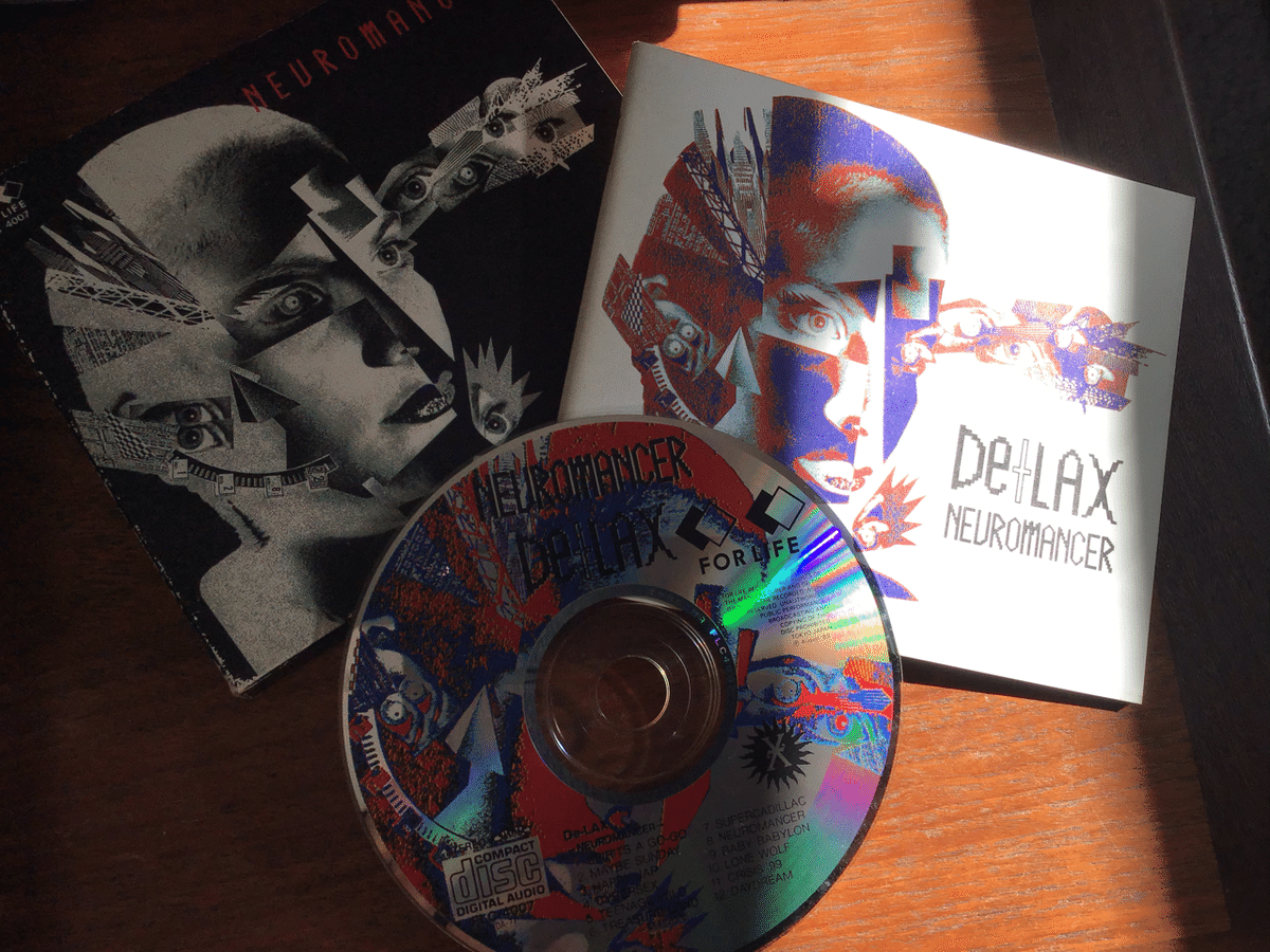 超希少！De-LAX 『NEUROMANCER』 アナログLPレコード 見本盤 超希少！De-LAX 『NEUROMANCER』 アナログLPレコード 見本盤 超希少