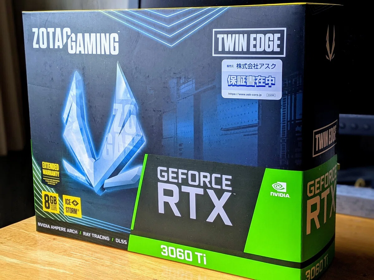 ZOTAC RTX 3060 Tiの初期不良の顛末｜R-9
