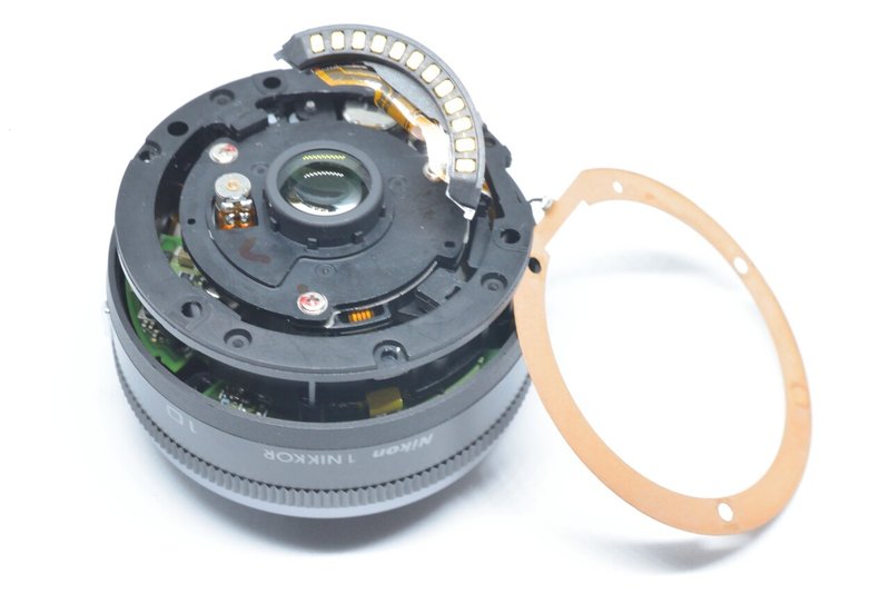 ニコワンを楽しむ 1 Nikkor 10mm F 2 8の分解 修理 ザブ Note