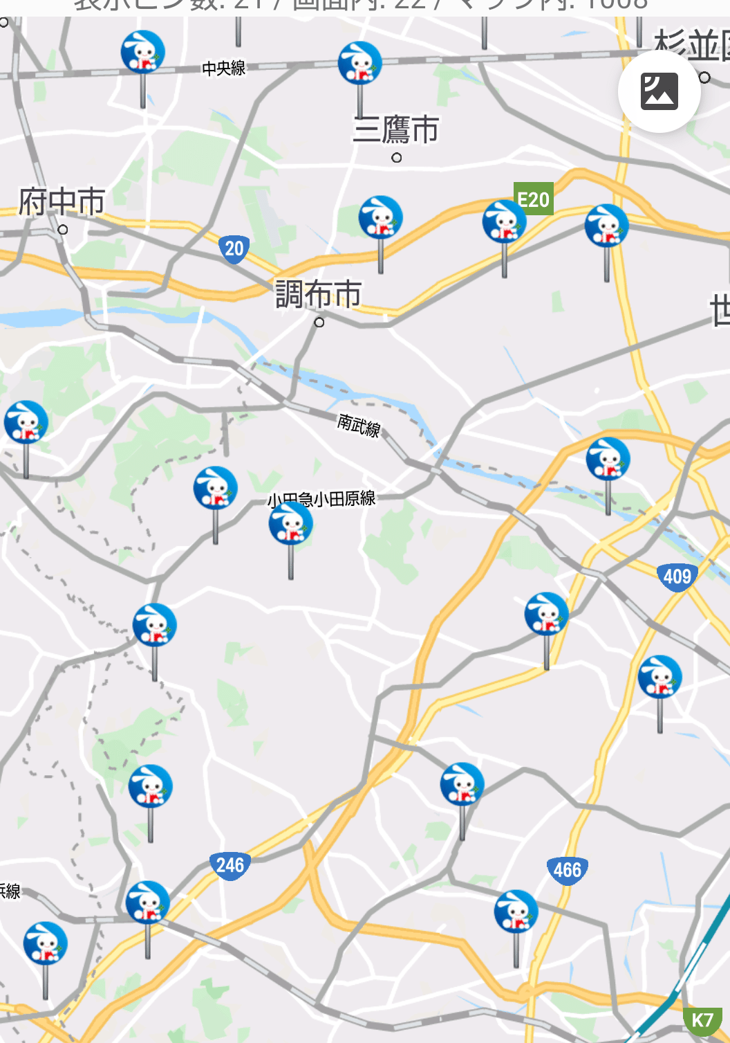 東京西方面