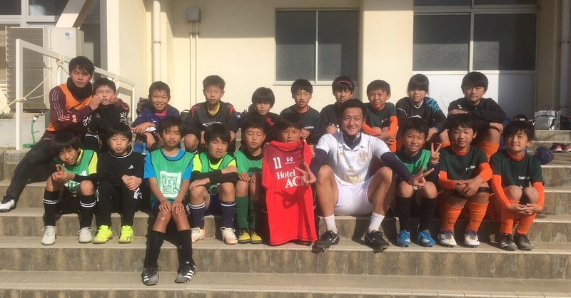 小学生サッカーチーム訪問 190 西原 拓夢 サッカー選手 Note