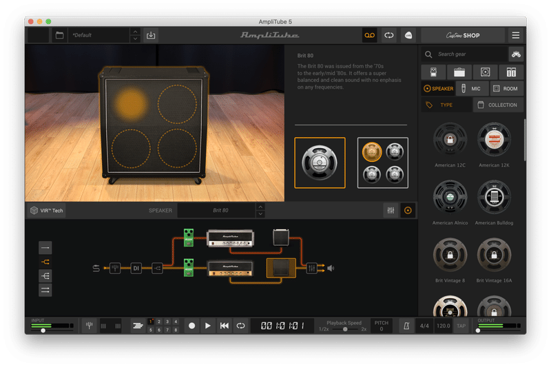 Amplitube 5 ファーストインプレッション Croquetteギター機材研究 Note