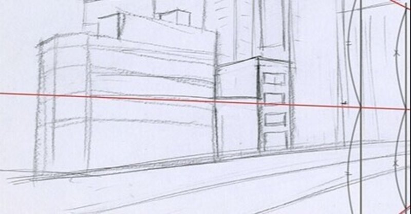 正確なパース と 正確っぽく見えるパース 後藤太郎 アニメーション背景 Note