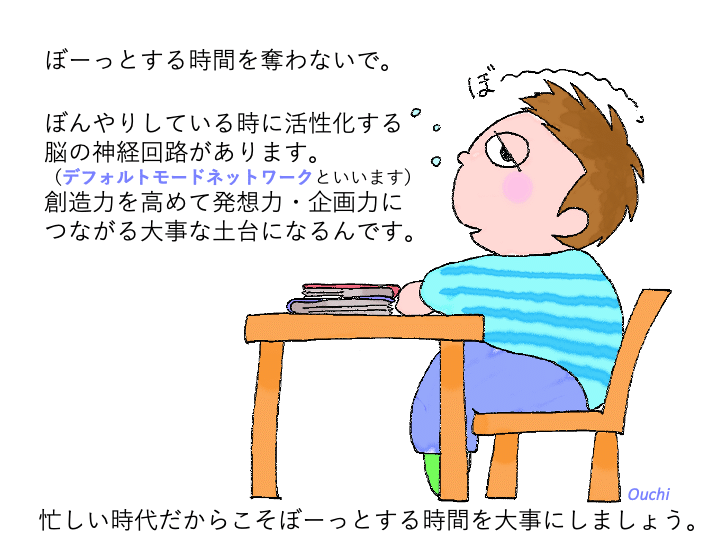 ボーッとする時